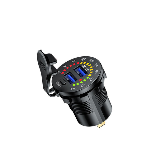 Cargador de Auto Dual USB QC3.0 de Carga Rápida - Image 6