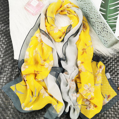 Pañuelo de Seda Largo Protector Solar para Verano - Image 21
