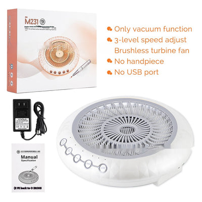 Extractor de Polvo de Uñas Turbofan Silencioso - Image 2