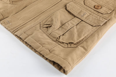 Chaqueta Acolchada Multi-bolsillos Premium Terciopelo Grueso - Image 4