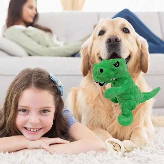 Juguete para Perro Dinosaurio con Sonidos Gruñidos y Chillidos - Image 3