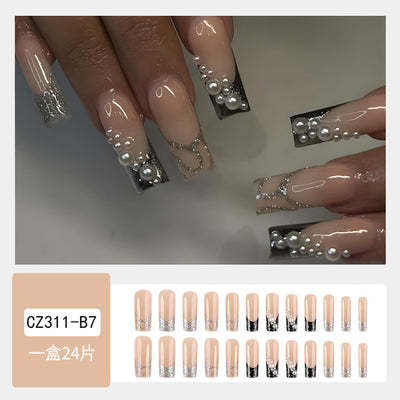 Uñas Postizas de Diamante Resistente - Diseño Europeo Premium - Image 31