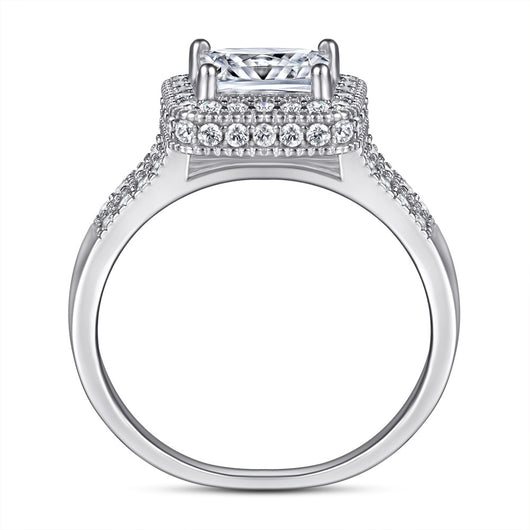 Anillo de Plata S925 con Circonita Brillante para Mujer - Image 9