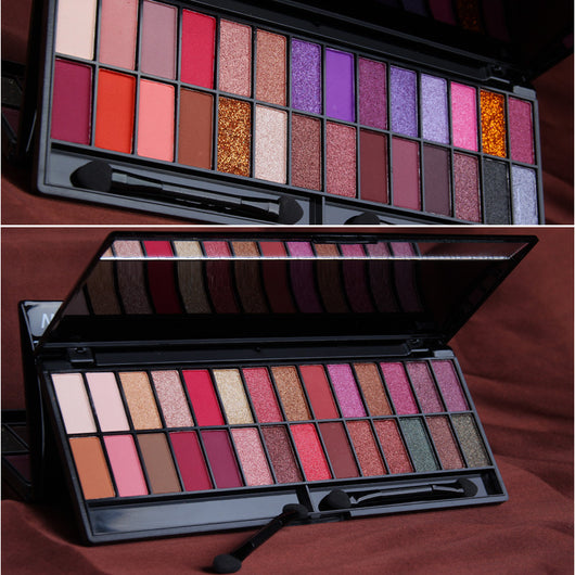Paleta de Sombras Mate y Perladas 28 Colores para Ojos - Image 6