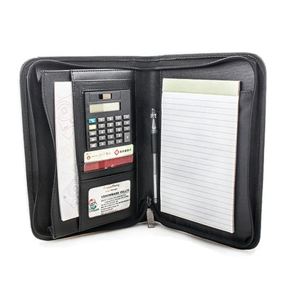 Carpeta A5 Multifuncional con Bolsa PU y Compartimento para Computadora - Image 4