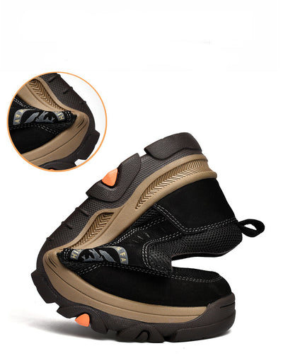 Zapatillas Deportivas Outdoor Talla Grande para Hombre en Cuero Premium - Image 11