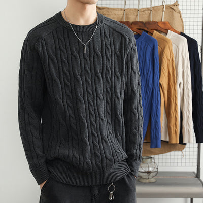 Suéter Tejido Slim Fit para Hombre - Pullover Casual - Image 10