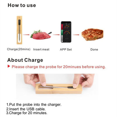 Termómetro BBQ Inalámbrico con Bluetooth - Image 3