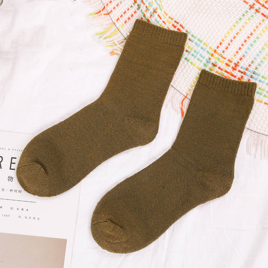 Calcetines Térmicos Gruesos para Hombre - Algodón con Forro de Terciopelo - Image 24