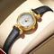 Reloj de Pulsera Retro para Mujer con Correa Elegante - Cuarzo Ligero