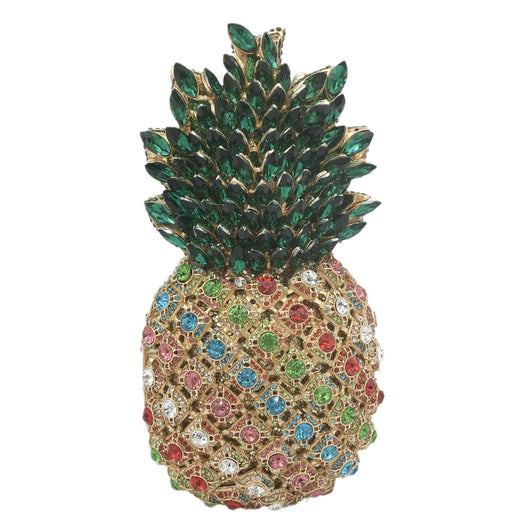 Clutch de Banquete con Piña y Cristales Brillantes - Image 7