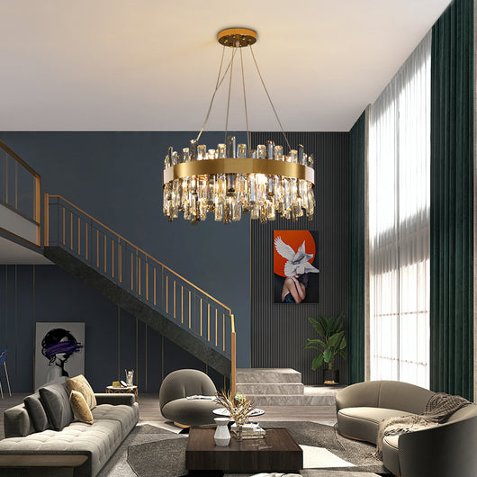 Lámpara de Araña de Cristal para Sala Elegante y Moderna - Image 3