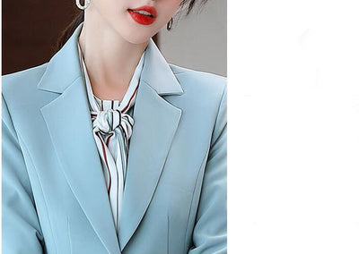 Traje Profesional para Mujer en Poliéster Color Sólido - Image 15