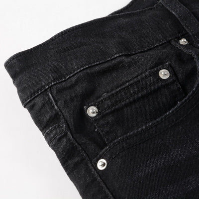 Jeans Rotos de Cuero con Estrella - Tendencia Street Style - Image 6