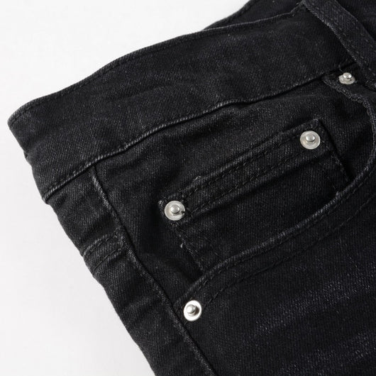 Jeans Rotos de Cuero con Estrella - Tendencia Street Style - Image 6