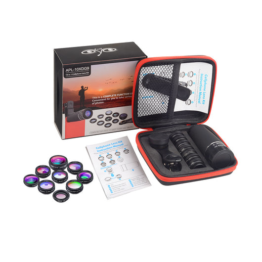 Kit de Lentes Profesionales para Smartphone: Gran Angular, Teleobjetivo y Ojo de Pez HD - Image 12