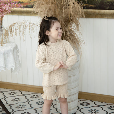 Suéter Infantil Cuello Redondo con Detalle Cutout - Image 14