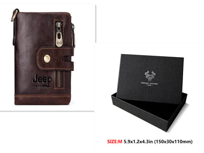 Billetera de Cuero para Hombre con Monedero - Image 21