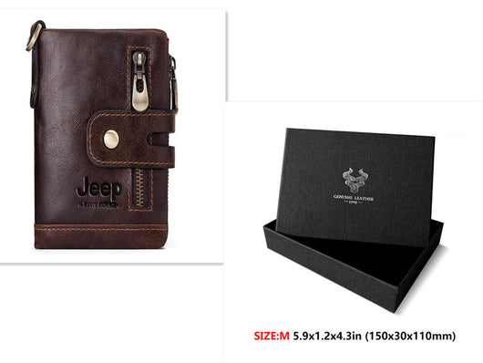 Billetera de Cuero para Hombre con Monedero - Image 21