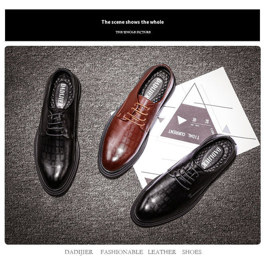 Zapatos Casuales de Cuero Genuino Británicos para Hombre - Tallas Grandes - Image 12
