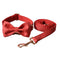 Collar y Correa para Perro Red Dot - Suministros de Mascotas Premium