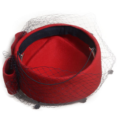 Sombrero Retro Británico de Lana para Mujer - Image 7