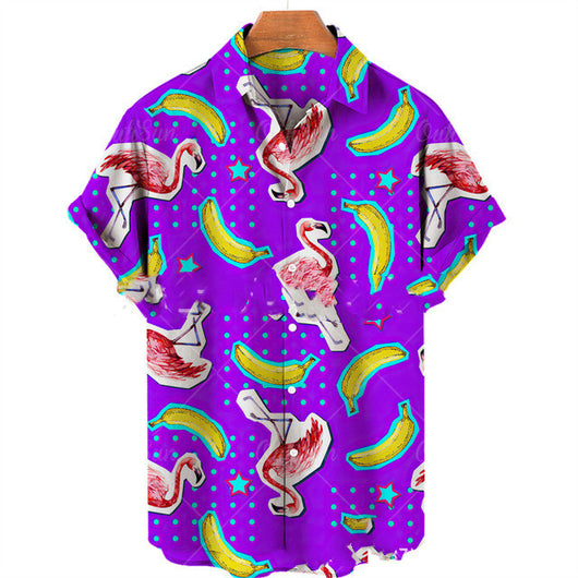 Camisa Casual Slim Fit con Estampado 3D para Hombre - Image 28