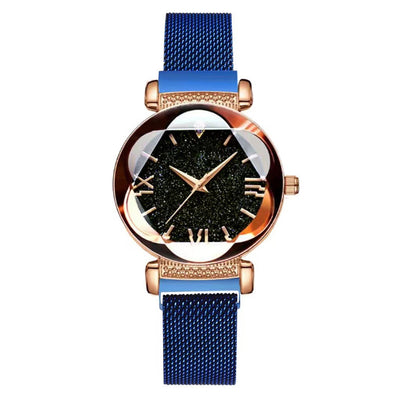 Reloj de Mujer Cielo Estrellado Magnético con Diseño Romano - Image 7