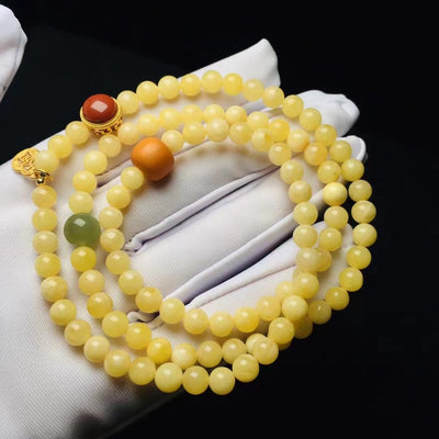 Pulsera de Cera de Abeja Natural con Círculos Múltiples para Mujer - Image 7