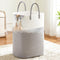 Blanco Más Gris Claro 33 X 27X45 Cm