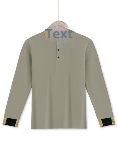Camisa Casual de Negocios Manga Larga Solida para Hombre - Image 14