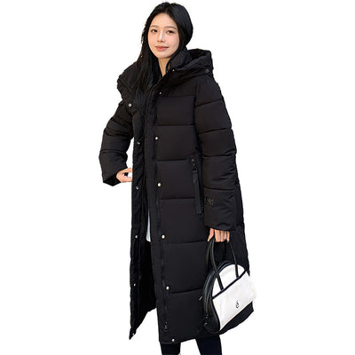 Chaqueta Acolchada de Algodón Grueso - Estilo Coreano Impermeable al Frío - Image 5