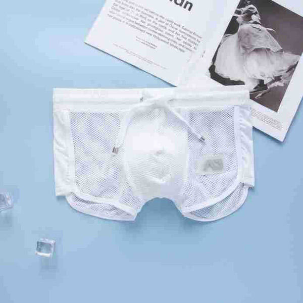 Bóxer Clásico Holgado para Hombre - Pantalón Corto de Malla Transpirable - Image 4