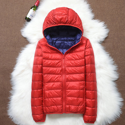 Chaqueta Acolchada Reversible Mujer - Ligera y Corta para Otoño e Invierno - Image 4
