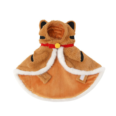 Capa Acolchada de Felpa para Perros Pequeños - Image 4