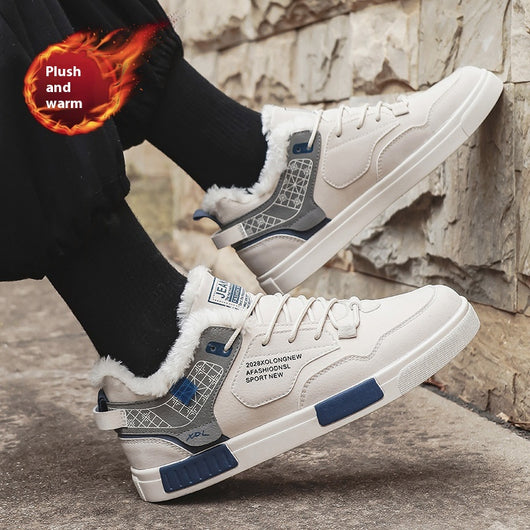 Zapatos Casuales Plus Velvet para Hombre Talla Grande - Image 3