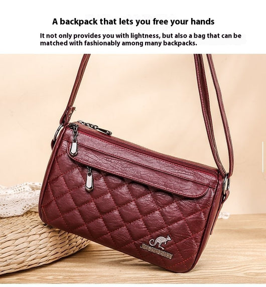 Bolso Bandolera de Cuero PU Texturizado Suave - Image 27