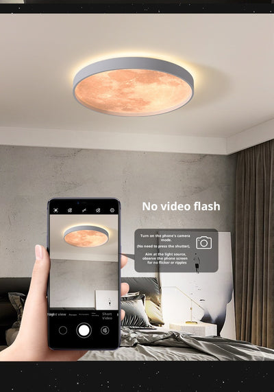 Lámpara de Techo Moderna Moon - Diseño Creativo para Dormitorio - Image 26