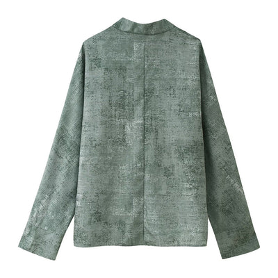 Conjunto de Dos Piezas: Blusa Bordada y Pantalón Pierna Ancha - Image 17