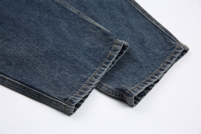 Pantalones Cargo Vaqueros Retro Lavado Pesado con Diseño de Bolsillos Oblicuos - Image 46