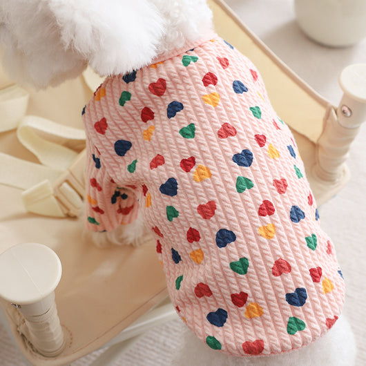 Suéter Cardigan con Botones para Perros Pequeños - Abrigo Otoño Invierno - Image 3