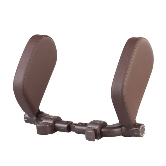 Almohada Cervical Ajustable para Auto - Soporte Ergonómico de Cuero para Viajes - Image 14