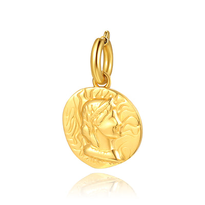 Collar de Moneda Dorada para Mujer - Diseño Minimalista de Lujo - Image 20