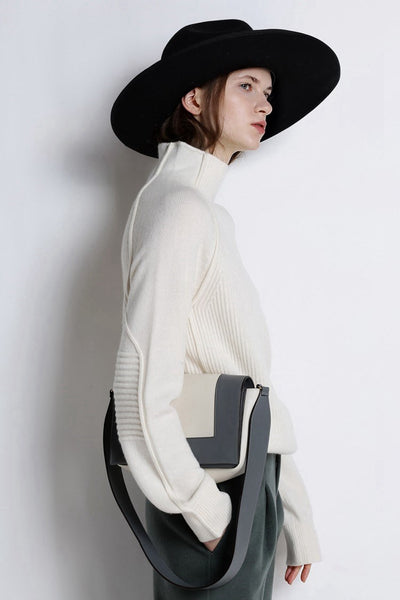 Suéter de Cuello Alto en Cashmere para Mujer - Image 16
