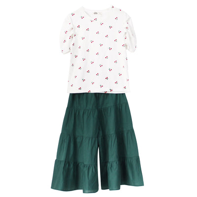Conjunto de Culotes Morandi para Niñas y Adolescentes - Estilo Coreano Casual - Image 6