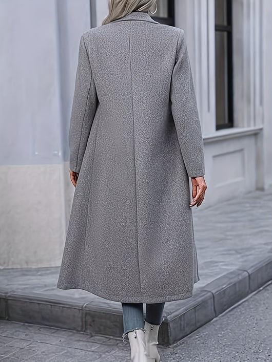 Abrigo Largo Acolchado Temperamental para Mujer - Image 19