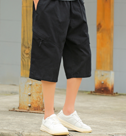 Pantalones Cortos Deportivos Holgados para Hombre Talla Grande - Image 12