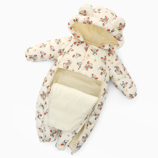 Pijama Infantil de Invierno con Forro Polar Grueso - Image 9