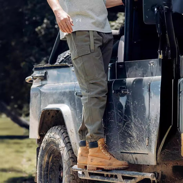 Pantalones Casuales Rectos para Hombre Otoño