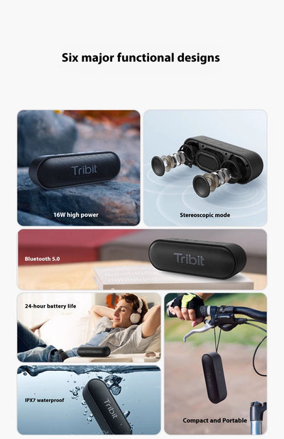 Parlante Bluetooth Portátil con Bajos Potentes - Image 10